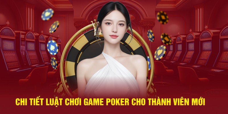 Chi tiết luật chơi game poker cho thành viên mới
